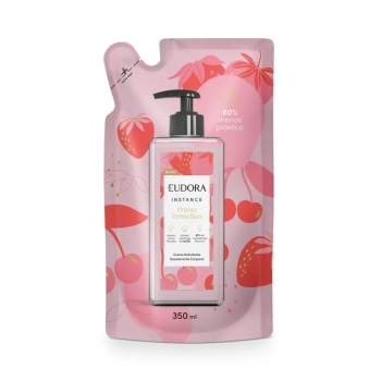 HIDRATANTE CORPORAL EUDORA INSTANCE FRUTAS VERMELHAS 350ML REFIL