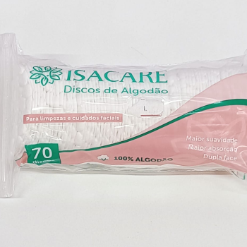 ALGODÃO ISACARE DISCOS C/70