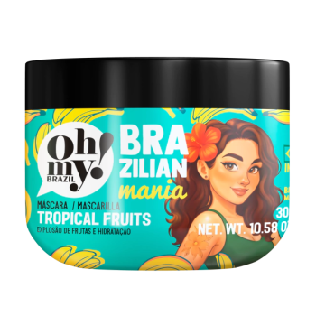 MÁSCARA OH MY BRAZILIAN MANIA TROPICAL FRUITS 300G