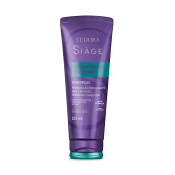SHAMPOO EUDORA SIAGE HIDRATAÇÃO MICELAR 250ML