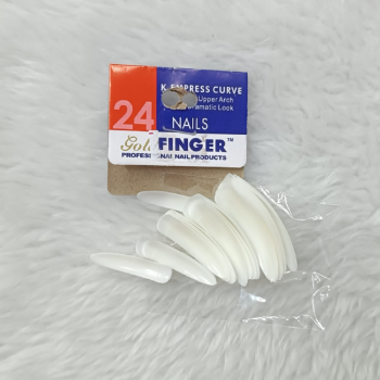 UNHA POSTIÇA ESTILETO FINGER NAIL C/24
