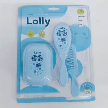 KIT LOLLY 3 PEÇAS AZUL