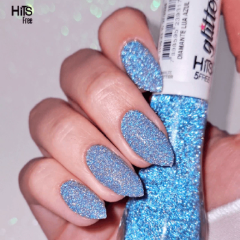 ESMALTE HITS DIAMANTE LUA AZUL