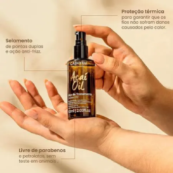ÓLEO CAPILAR CADIVEU AÇAI OIL 60ML
