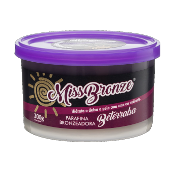 PARAFINA MISS BRONZE BETERRABA 200G