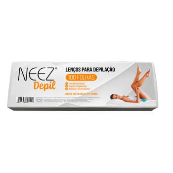 LENÇO PARA DEPILAÇÃO NEEZ DEPIL C/100