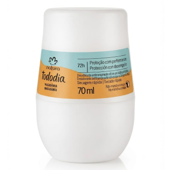 DESODORANTE ROLL-ON NATURA TODODIA MACADÂMIA 70ML