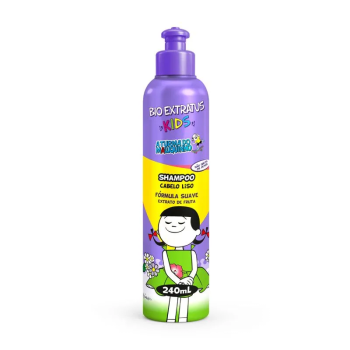 SHAMPOO BIO EXTRATUS KIDS CABELO LISO 240ML