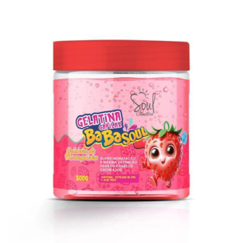 GELATINA CAPILAR SOUL BABASOUL MORANGO 500G