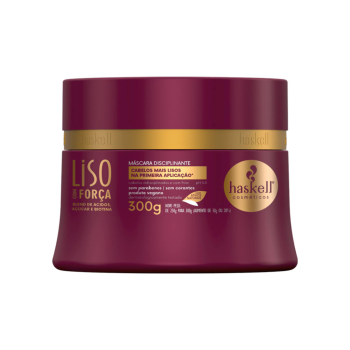 MÁSCARA HASKELL LISO COM FORÇA 300G