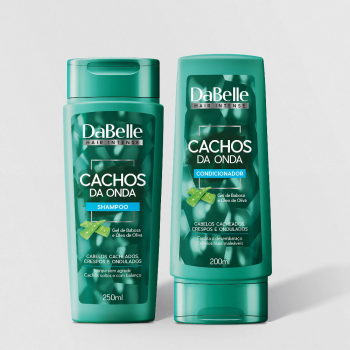 KIT SHAMPOO + CONDICIONADOR DABELLE CACHOS DA ONDA