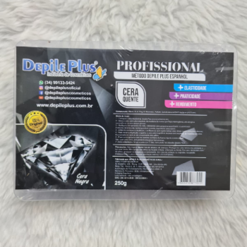 CERA DEPILATÓRIA CORPORAL DEPILE NEGRA 250G