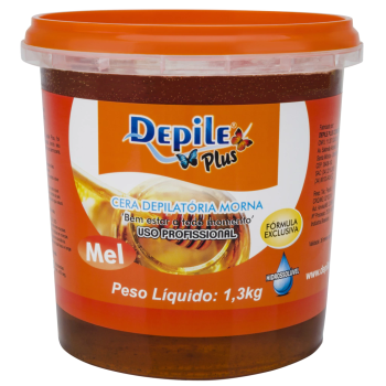 CERA DEPILATÓRIA CORPORAL DEPILE MEL 1,3KG