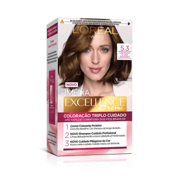 TINTA IMÉDIA 5.3 CASTANHO CLARO DOURADO