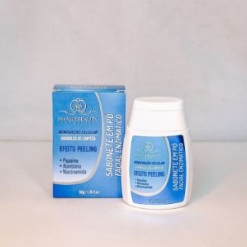 SABONETE FACIAL EM PÓ PHALLEBEAUTY ENZIMÁTICO 50G