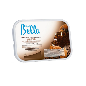 CERA DEPILATÓRIA CORPORAL DEPIL BELLA NEGRA 500G