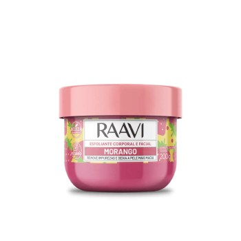 ESFOLIANTE CORPORAL RAAVI MORANGO 200G