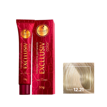 TINTA HASKELL EXCLLUSIV 12.21 SUPERCLAREADO PÉROLA