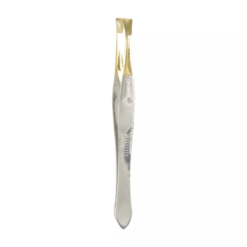 PINÇA SANTA CLARA PONTA DOURADA CHANFRADA