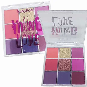 PALETA DE SOMBRAS RUBY ROSE YAUNG LOVE