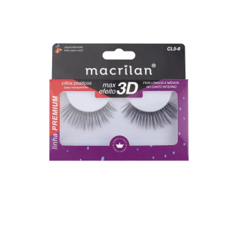 CÍLIOS POSTIÇOS MACRILAN 3D CL5-8