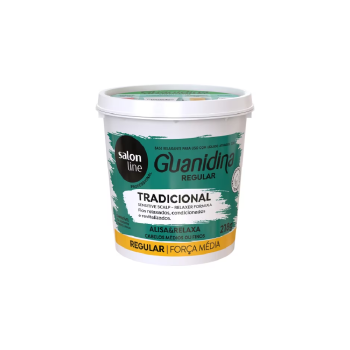 ALISANTE GUANIDINA REGULAR CABELOS MÉDIOS OU FINOS 218G