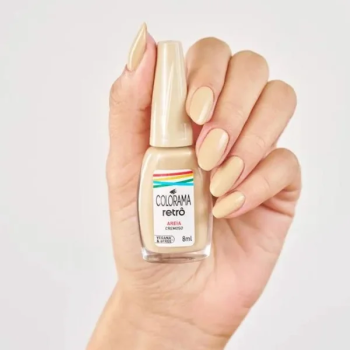 ESMALTE COLORAMA RETRÔ AREIA