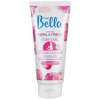 CREME DEPILATÓRIO CORPORAL DEPIL BELLA PÉTALAS DE ROSAS 100G