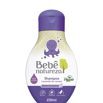 SHAMPOO BEBÊ NATUREZA KIDS LAVANDA DO CAMPO 230ML