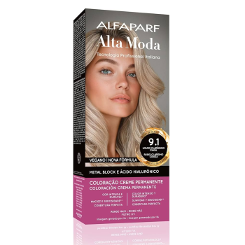 TINTA ALTA MODA 9.1 LOURO CLARISSIMO CINZA