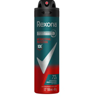 DESODORANTE AEROSOL REXONA MEN ANTIBACTERIAL 150ML