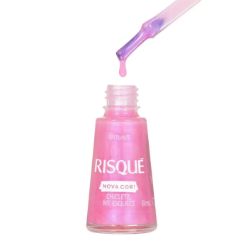 ESMALTE RISQUÉ NOVA COR CHICLETE ME ESQUECE