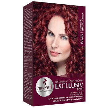 TONALIZANTE HASKELL EXCLLUSIV TOM 66.46 VERMELHO ESPECIAL CEREJA