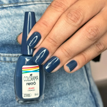 ESMALTE COLORAMA RETRÔ JEANS