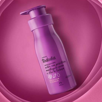 HIDRATANTE CORPORAL NATURA TODODIA AMEIXA E FLOR DE BAUNILHA 400ML