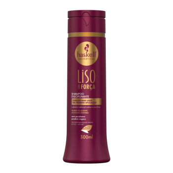 SHAMPOO HASKELL LISO COM FORÇA 300ML