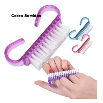 ESCOVA PARA UNHA PLÁSTICA P