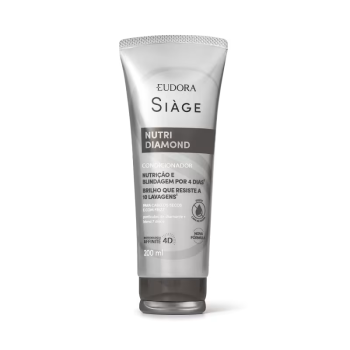 CONDICIONADOR EUDORA SIAGE NUTRI DIAMOND 200ML