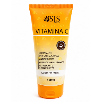 SABONETE LÍQUIDO FACIAL ISIS MAKEUP VITAMINA C 100ML