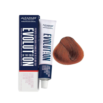 TINTA ALFAPARF EVOLUTION 7.43 LOURO MÉDIO COBRE DOURADO