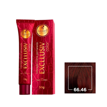 TINTA HASKELL EXCLLUSIV 66.46 VERMELHO ESPECIAL CEREJA