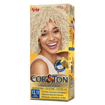 TINTA COR & TON 12.11 LOURO PLATINADO