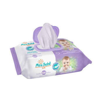 LENÇOS UMEDECIDOS MEU BEBÊ SOFT C/100