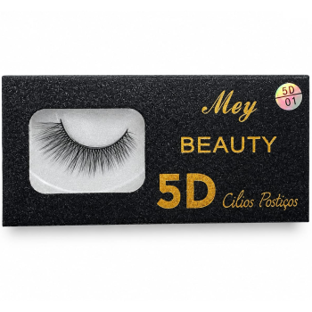 CÍLIOS POSTIÇOS MEY BEAUTY 5D 01