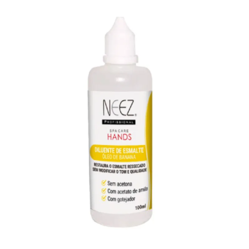 DILUENTE DE ESMALTE NEEZ ÓLEO DE BANANA 100ML