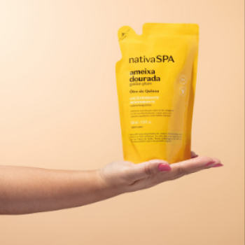 HIDRATANTE CORPORAL OBOTICÁRIO NATIVA SPA AMEIXA DOURADA 400ML REFIL