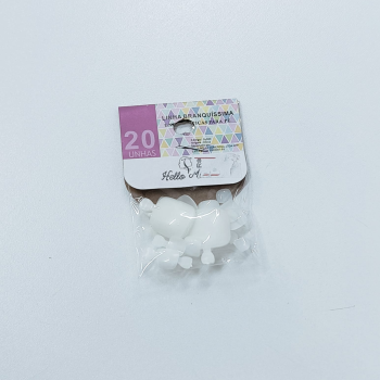 UNHA POSTIÇA HELLO MINI PARA PÉ C/20