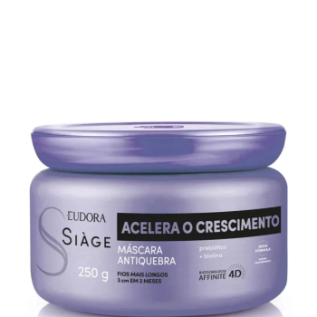 MÁSCARA EUDORA SIAGE ACELERA O CRESCIMENTO 250G