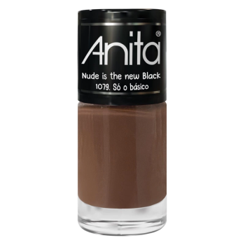 ESMALTE ANITA NUDE IS THE NEW BLACK SÓ O BÁSICO