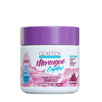 MÁSCARA GLATTEN MERENGUE CAPILAR 180G